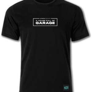 A House Full Of Garage Tee (Black) (October 2025 LineUp)